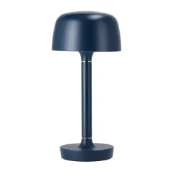 Scandi Living Halo portable table lamp 25,5 cm, Blue