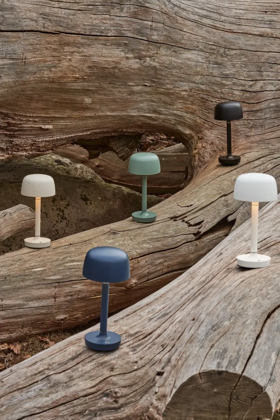 Window Lights|Portable Lighting^Scandi Living Halo portable table lamp 25,5 cm, Green