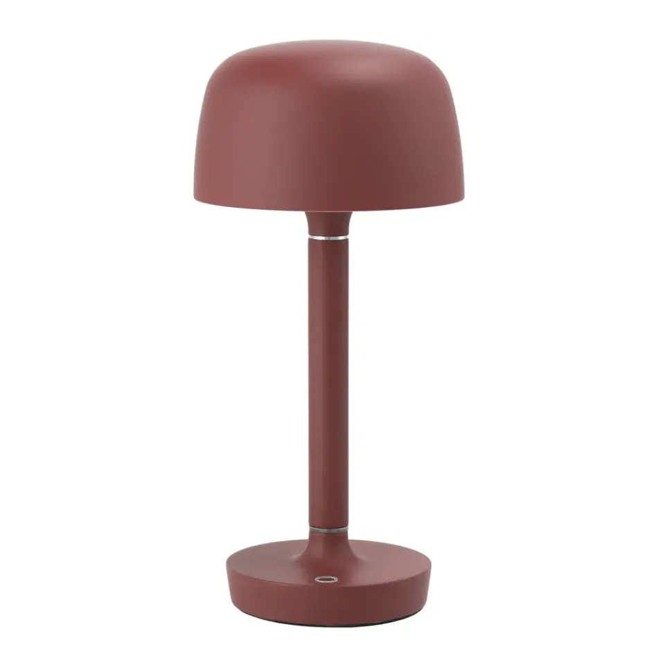 Window Lights|Portable Lighting^Scandi Living Halo portable table lamp 25,5 cm, Burgundy Red