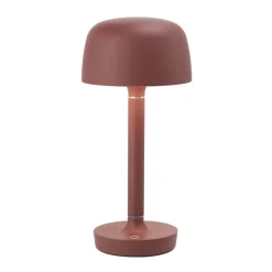 Window Lights|Portable Lighting^Scandi Living Halo portable table lamp 25,5 cm, Burgundy Red