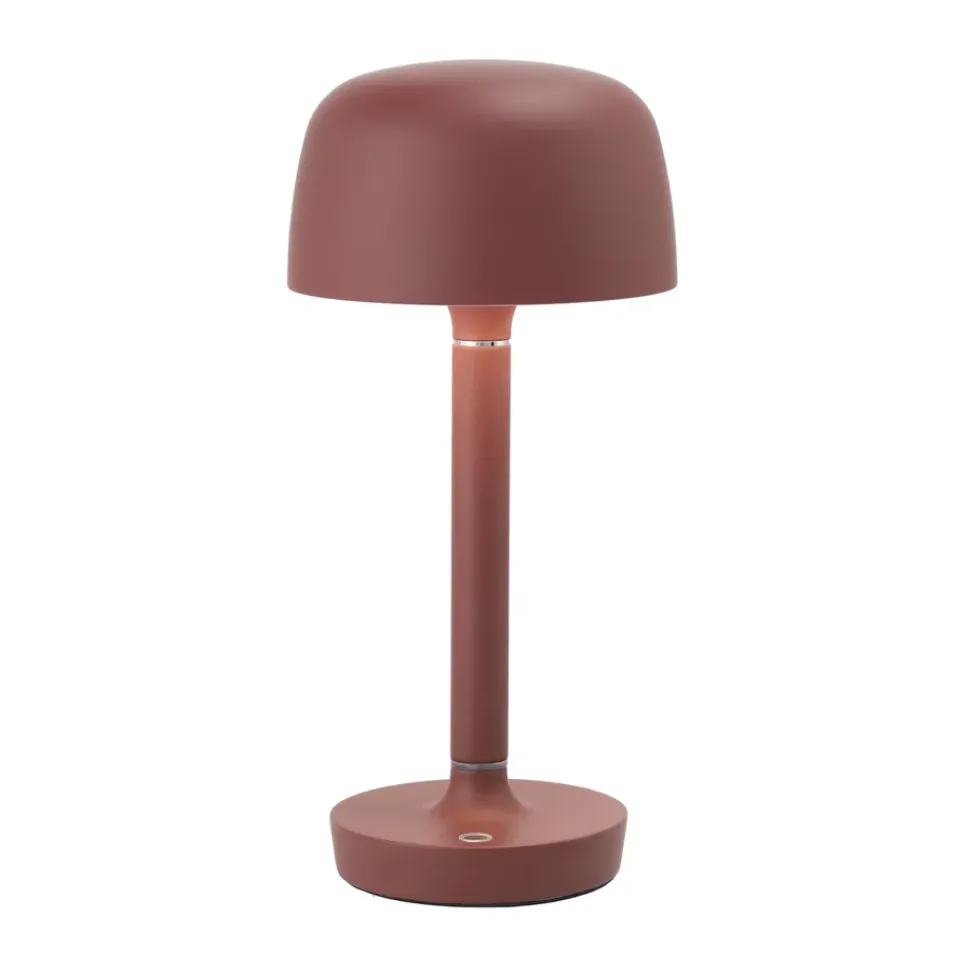 Window Lights|Portable Lighting^Scandi Living Halo portable table lamp 25,5 cm, Burgundy Red