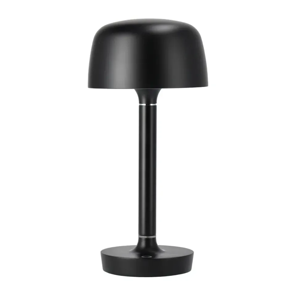 Window Lights|Desk & Table Lamps^Scandi Living Halo portable table lamp 25,5 cm, Black
