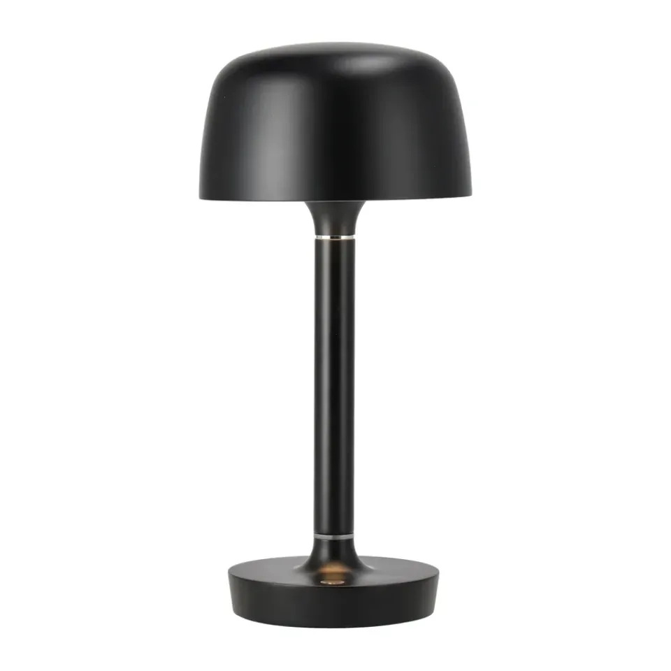 Window Lights|Desk & Table Lamps^Scandi Living Halo portable table lamp 25,5 cm, Black