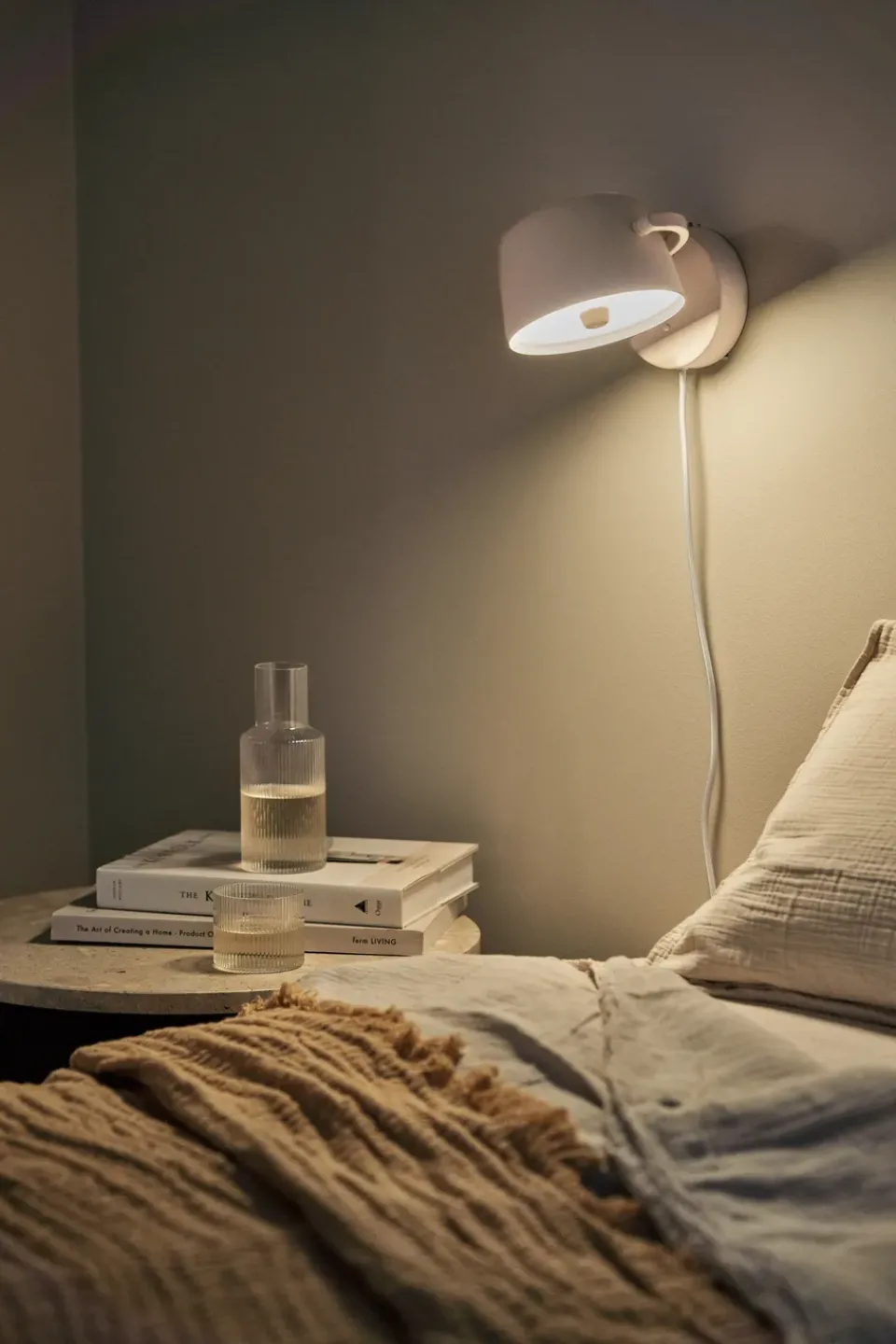 Best Scandi Living Halo wall lamp Ø16 cm, Beige