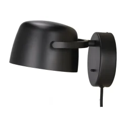 Bedside Lamps|Wall Lights^Scandi Living Halo wall lamp Ø16 cm, Black