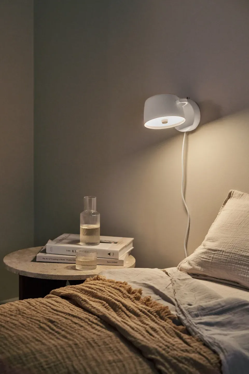 Best Scandi Living Halo wall lamp Ø16 cm, White