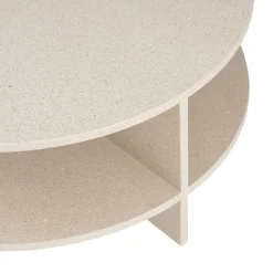 Online Muuto Halves coffee table, Light taupe-terrazzo, Ø85 cm Grey