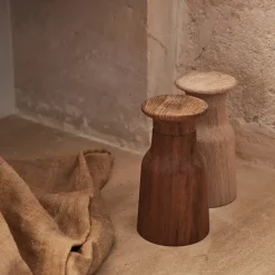 Salt & Pepper Grinders^Fritz Hansen Hammer salt- and pepper mill, Oak Beige