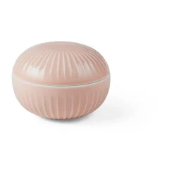 Decorative Bowls^Kähler Hammershøi Bonbon jar Ø12 cm, Nude Pink