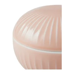 Decorative Bowls^Kähler Hammershøi Bonbon jar Ø12 cm, Nude Pink