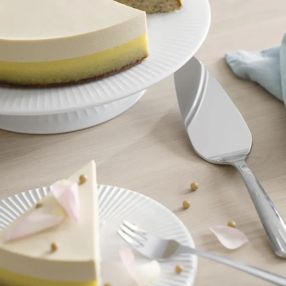 Hot Kähler Hammershøi cake slice, Stainless steel Silver-coloured