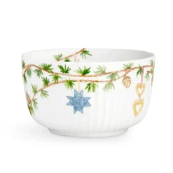 New Kähler Hammershøi Christmas bowl Ø12 cm, White Multi
