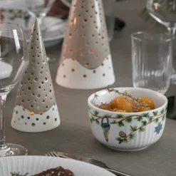 New Kähler Hammershøi Christmas bowl Ø12 cm, White Multi
