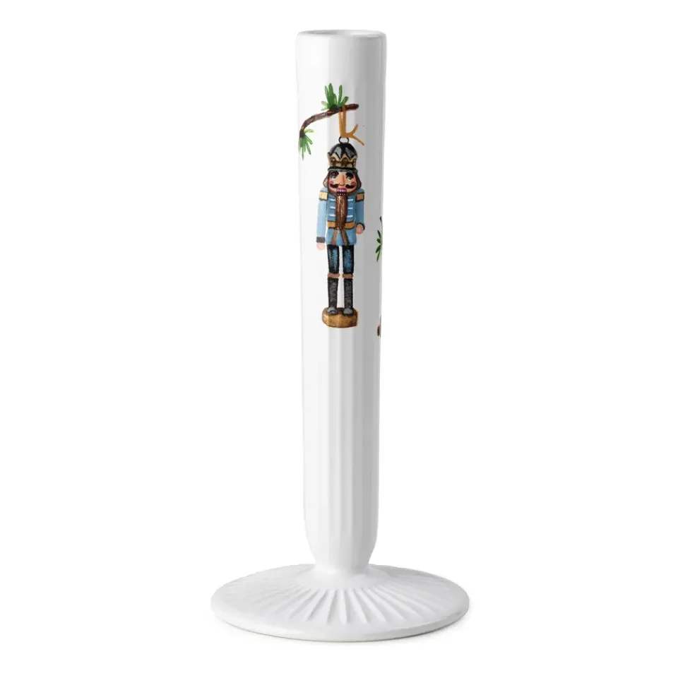 Clearance Kähler Hammershøi Christmas candle sticks white, 20 cm MultiWhite