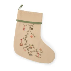 Discount Kähler Hammershøi Christmas Christmas stocking, Beige