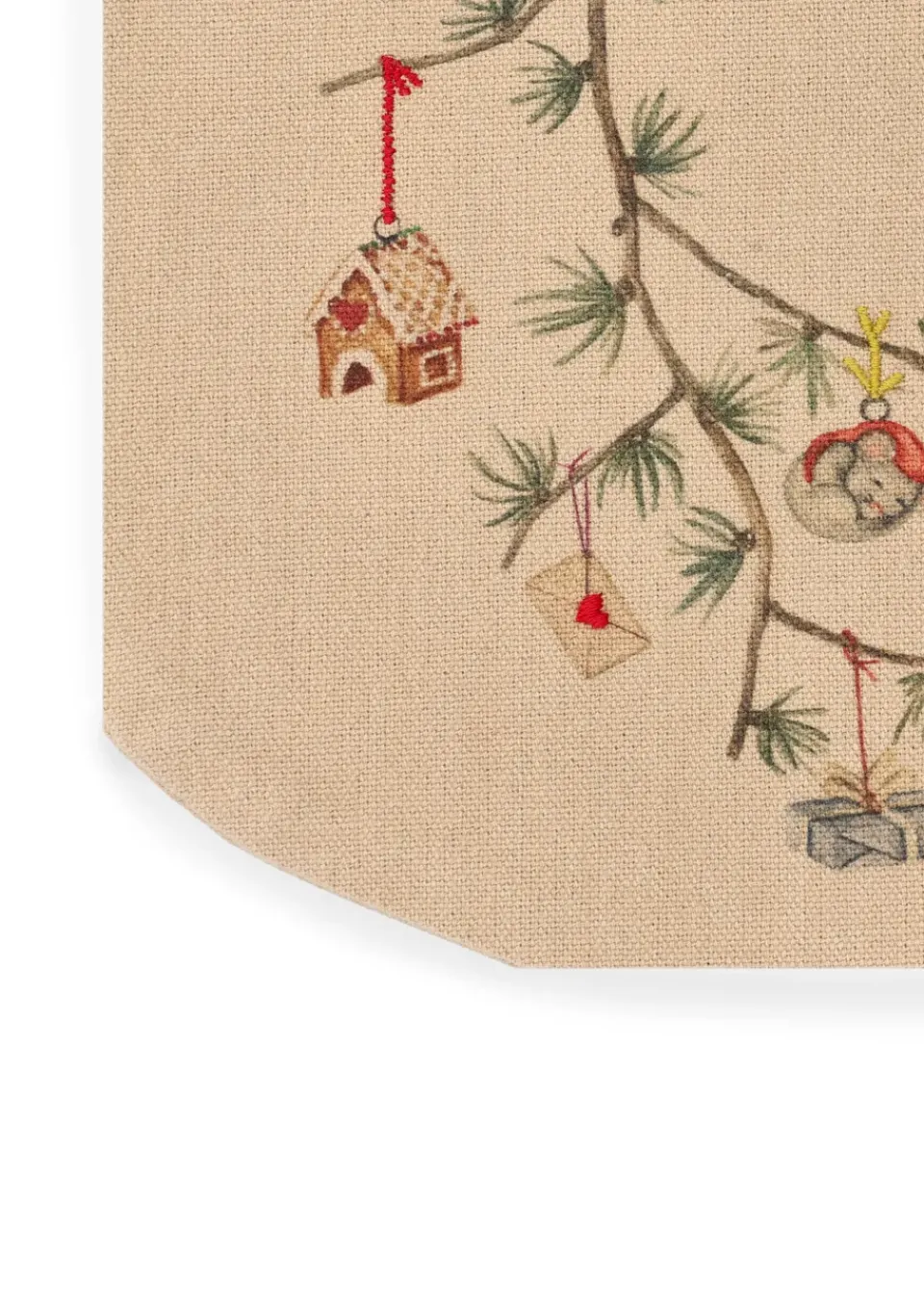 Discount Kähler Hammershøi Christmas Christmas stocking, Beige