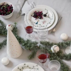 Hot Kähler Hammershøi Christmas plate, 22 cm Multi