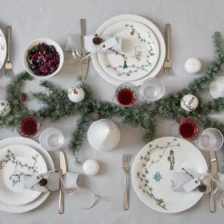 Hot Kähler Hammershøi Christmas plate, 22 cm Multi