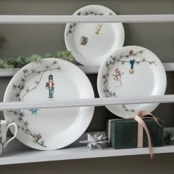 Hot Kähler Hammershøi Christmas plate, 22 cm Multi