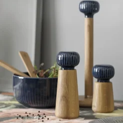 Best Kähler Hammershøi kitchen paper roll holder, indigo Blue