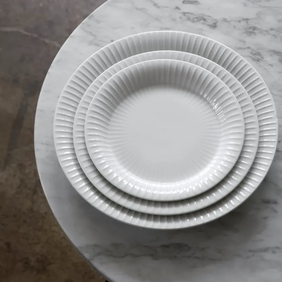 Dinner Plates^Kähler Hammershøi plate , Ø 27 cm White