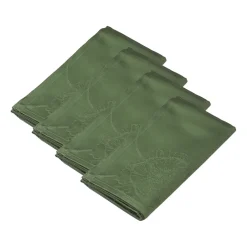 Best Kähler Hammershøi Poppy fabric napkin 45x45 cm 4-pack, Green