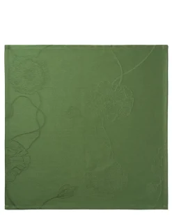Best Kähler Hammershøi Poppy fabric napkin 45x45 cm 4-pack, Green