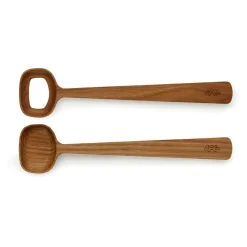Salad Servers^Kähler Hammershøi salad servers, 2-pack Brown