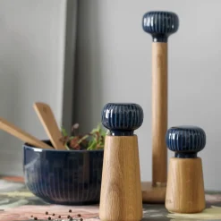 Online Kähler Hammershøi spice mill large, indigo Blue