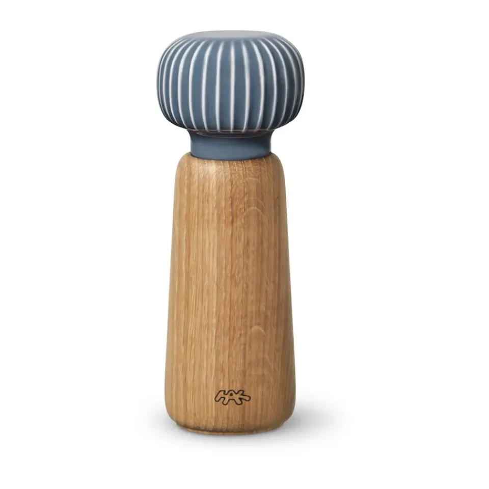 Salt & Pepper Grinders^Kähler Hammershøi spice mill large, anthracite Grey