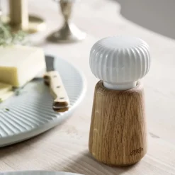Salt & Pepper Grinders^Kähler Hammershøi spice mill small, White