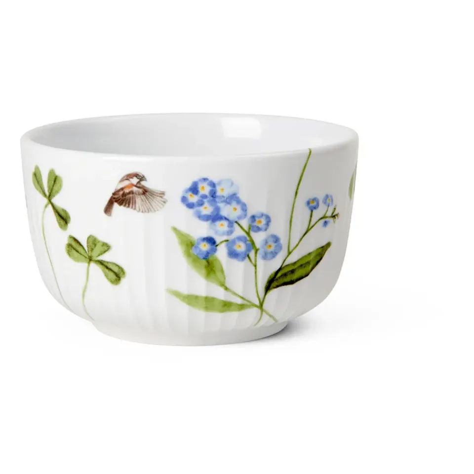 Breakfast Bowls^Kähler Hammershøi summer bowl Ø12 cm, Forget me not Multi