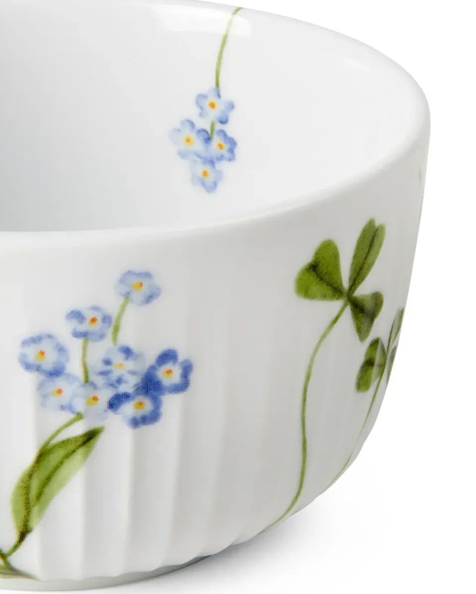 Breakfast Bowls^Kähler Hammershøi summer bowl Ø12 cm, Forget me not Multi