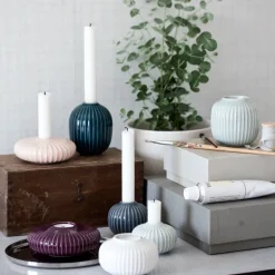 Discount Kähler Hammershøi tea light holder medium, White