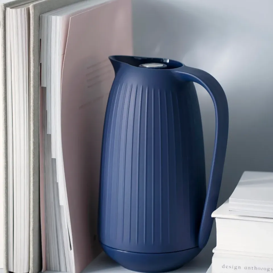 New Kähler Hammershøi thermos jug, indigo (dark ) Blue