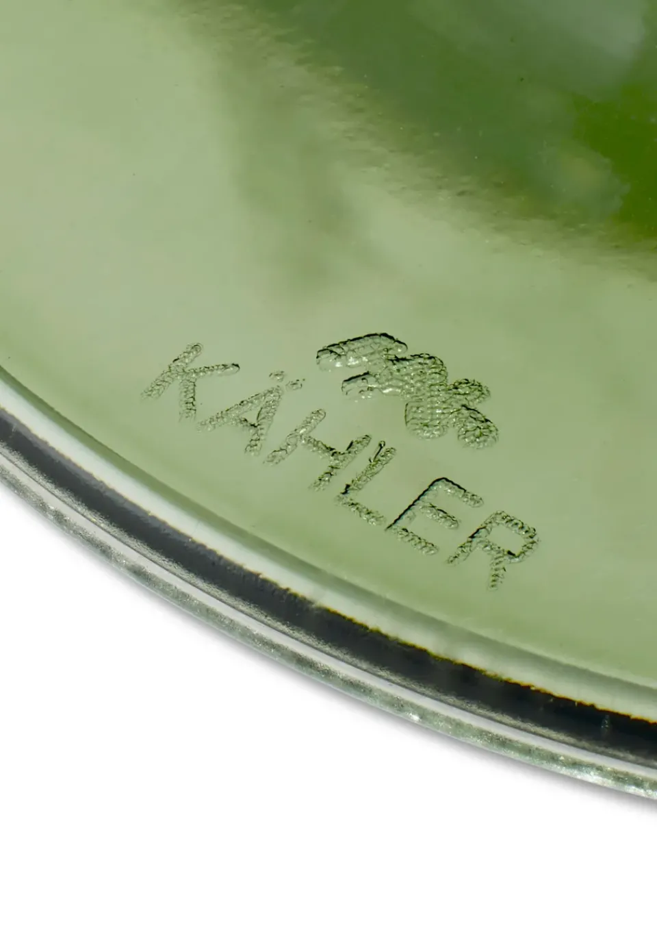 Outlet Kähler Hammershøi white wine glass 35 cl 2-pack, Clear- Green