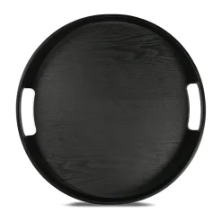 Hot Sagaform Hanna round tray Ø35 cm, Black