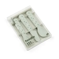 Online Done by deer Happy Dots foodie cutlery set 3 pieces, Green