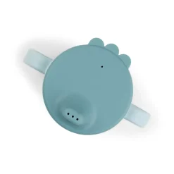 Best Done by deer Happy Dots foodie sippy cup 21.5 cl, Blue