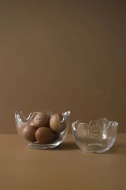 Dessert Bowls^DBKD Happy Easter bowl egg shell large, Clear Transparent