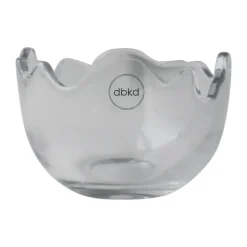 DBKD Happy Easter bowl small, Clear Transparent