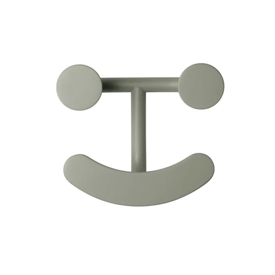 Clothes Hooks & Hangers|Clothes Hooks & Hangers^Fritz Hansen Happy Hook, green Grey