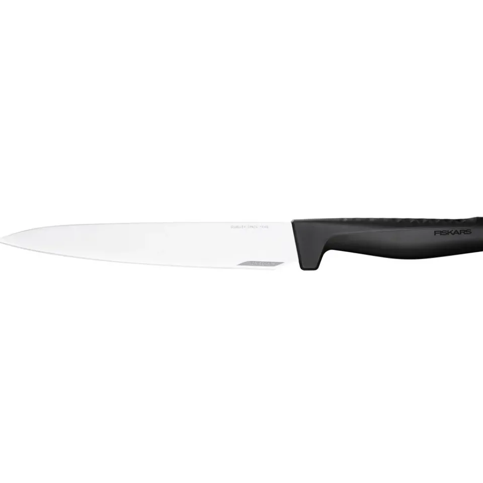 Fiskars Hard Edge carving knife 22 cm, stainless steel Black