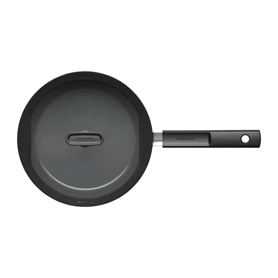 Best Fiskars Hard Face stewpan Ceratec Superior, 26 cm Black
