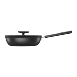 Saucier & Sauté Pans^Fiskars Hard Face stewpan Ceratec Superior, 24 cm Black