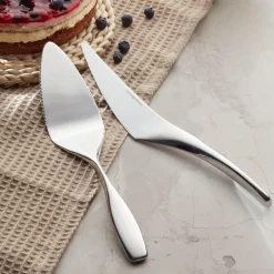 Hot Hardanger Bestikk Hardanger cake set, stainless steel Silver-coloured