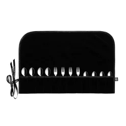 Cutlery Holders^Hardanger Bestikk Hardanger cutlery linda for dessert cutlery, Black