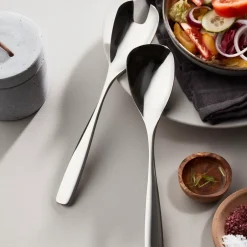 Outlet Hardanger Bestikk Hardanger salad set 2 pieces, stainless steel Silver-coloured