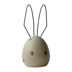 Clearance DBKD Hare Easter decoration H18 cm, dot Beige