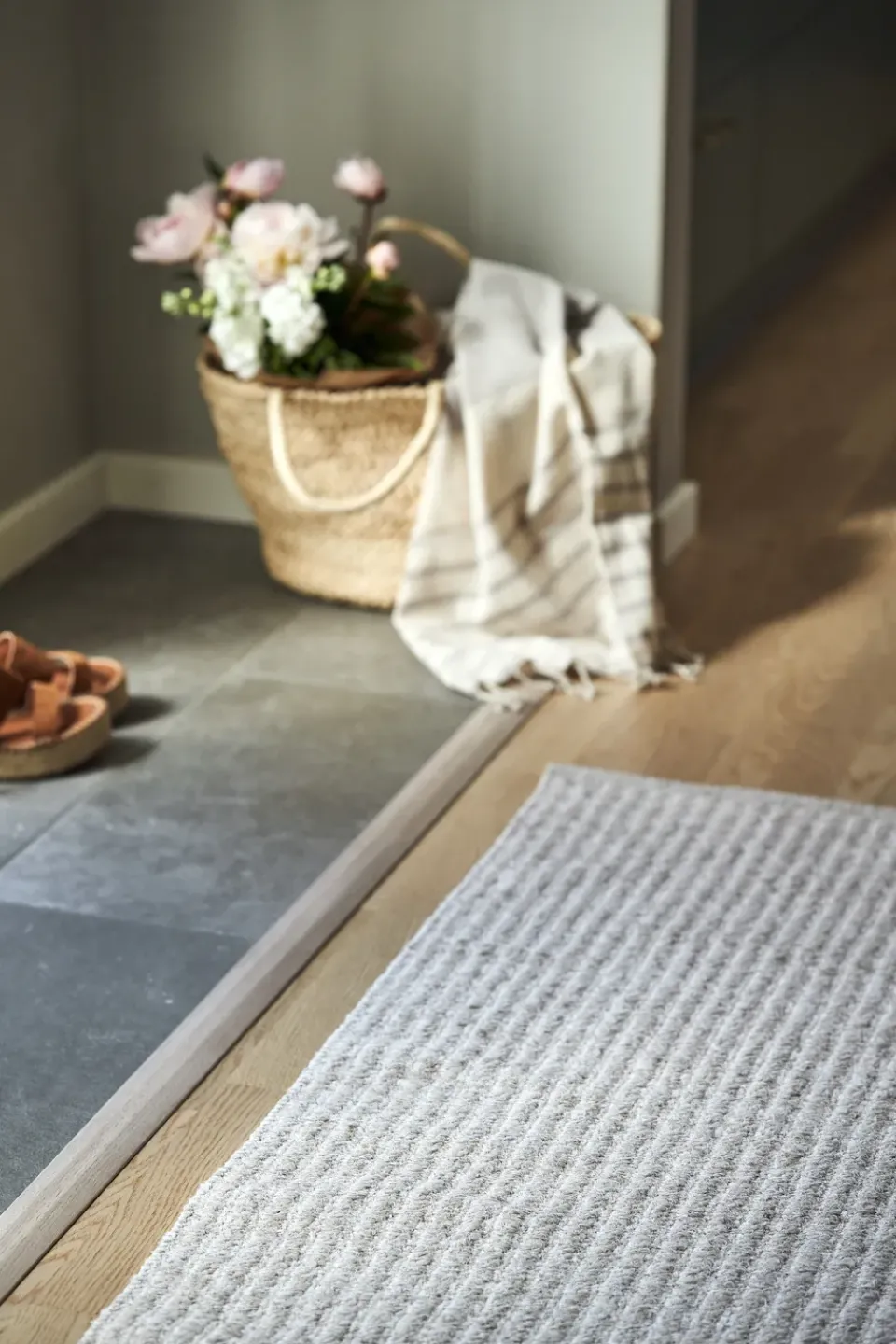 Rug Runners|Rugs For Outdoors^Scandi Living Harvest rug , 70x250cm Beige
